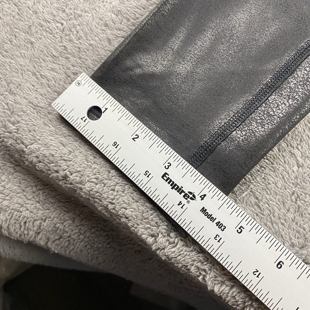 OFFLINE Aerie Legging Mid Rise Womens‎ Small Black Faux Leather - Picture 5 of 12